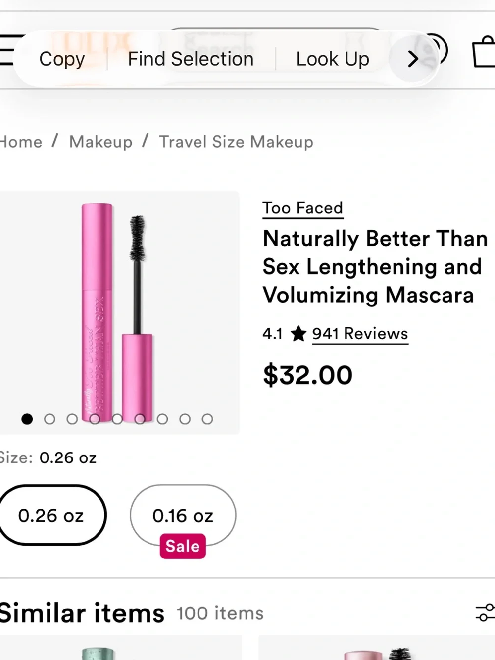 Set of Two Better Than Sex Mascaras